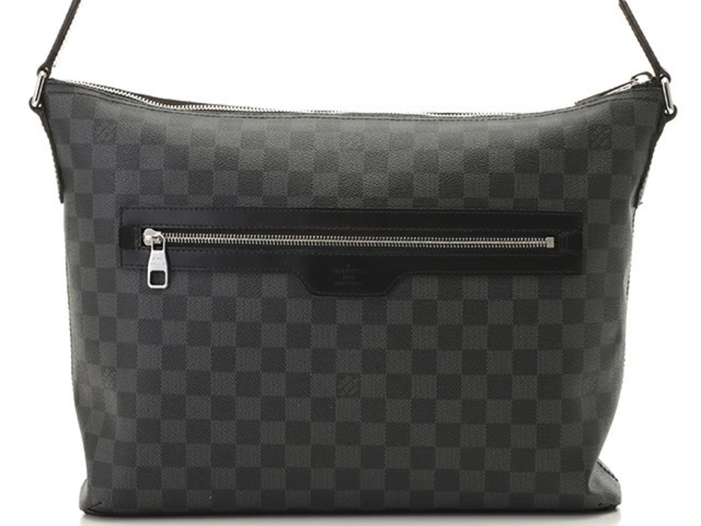 LOUIS VUITTON Mick Shoulder Bag Damier Graphite Black